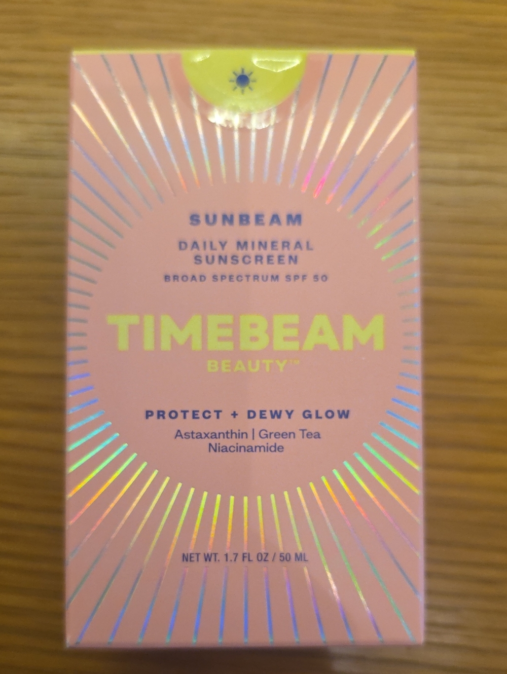 TimeBeam Sunbeam Daily Mineral Sunscreen SPF 50 -